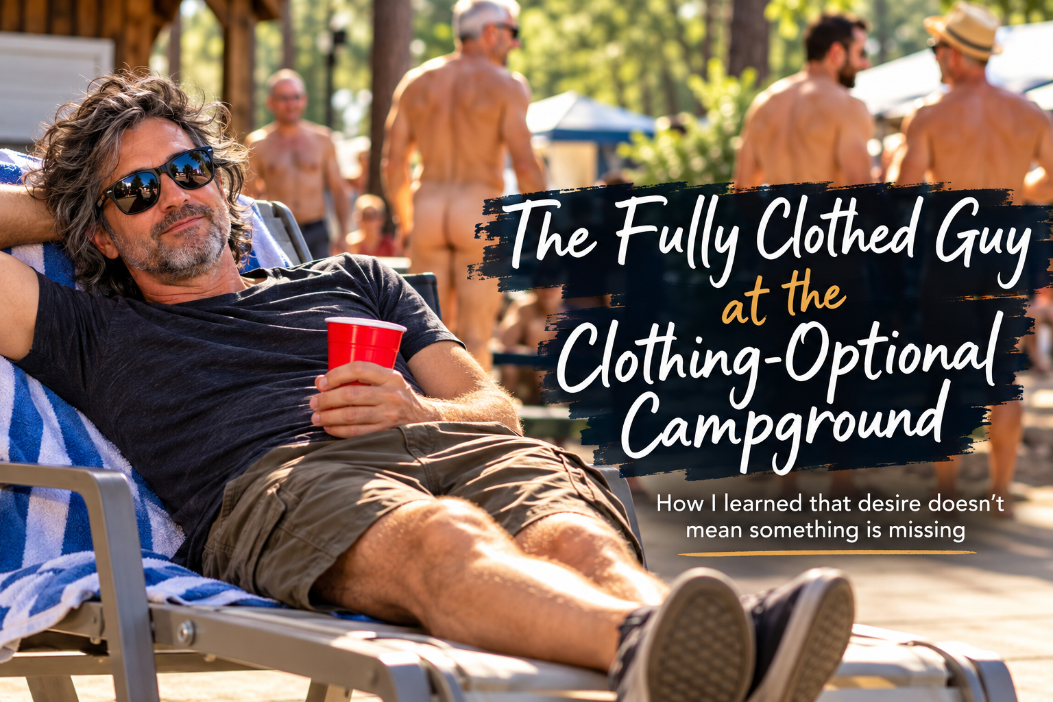 The Fully Clothed Guy at the Clothing-Optional Campground