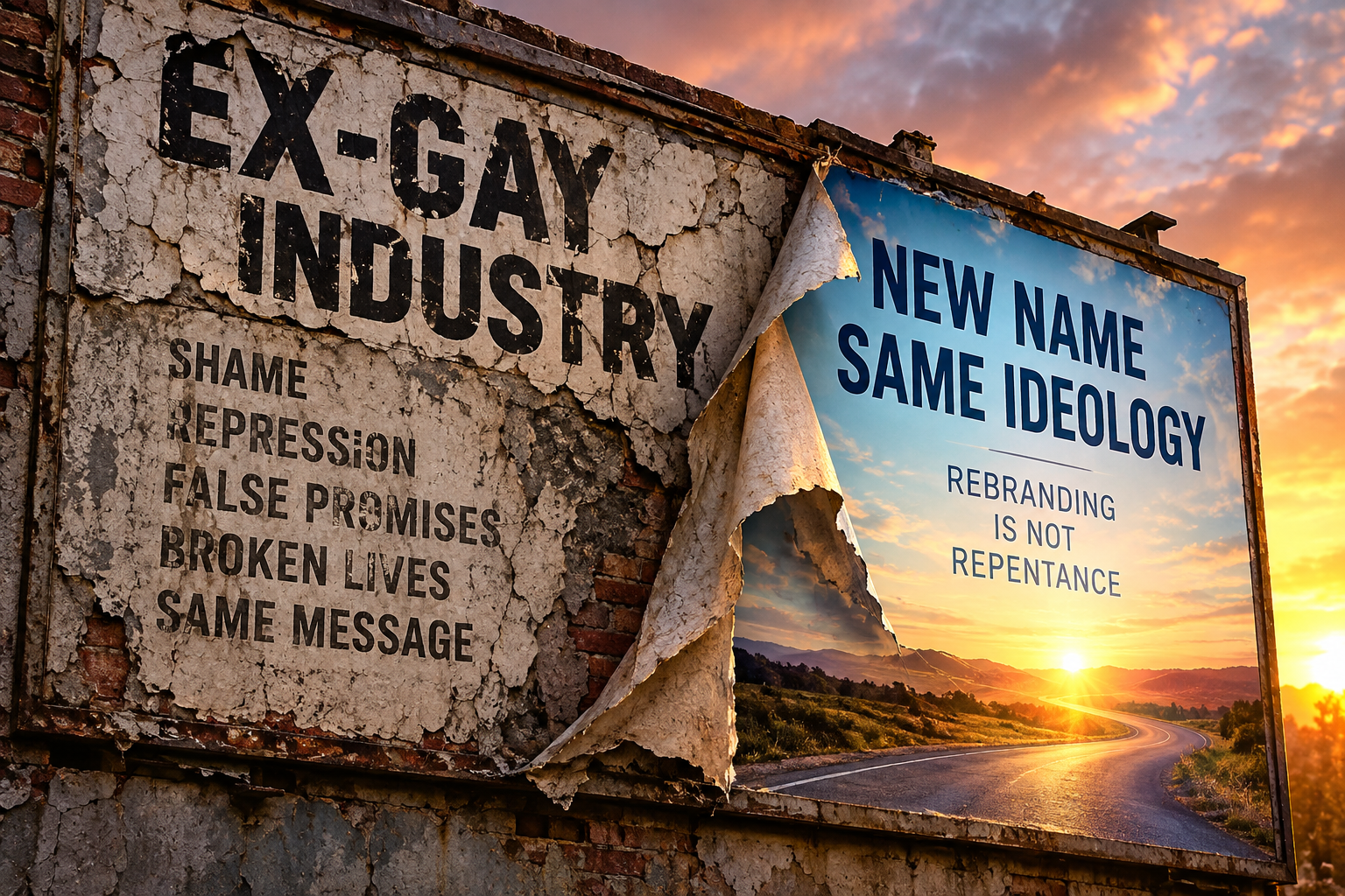 The Ex-Gay Industry Can Change Its Clothes, but Not Its History